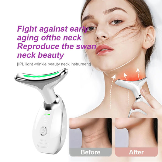 Face and neck massager